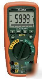 Extech EX510 industrial multimeter, waterproof