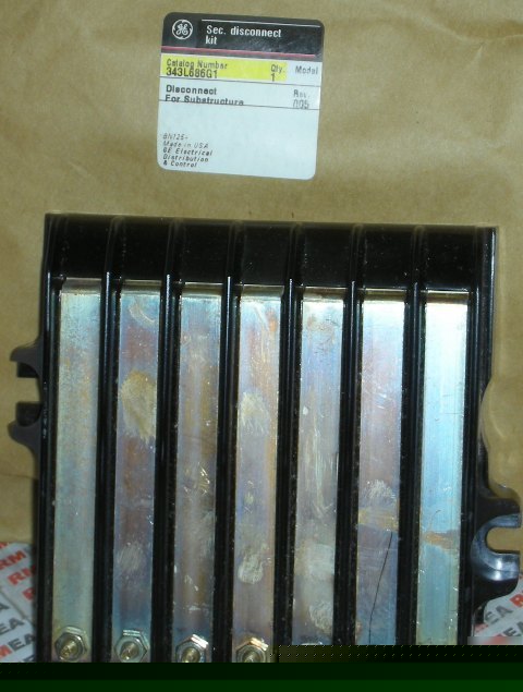 General electric -secondary disconnect kit 343L86G1 ge