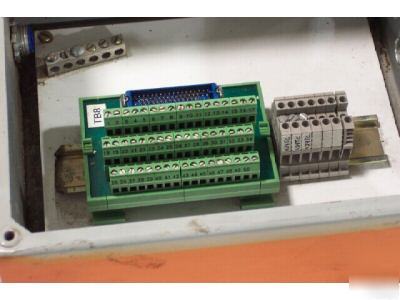 Hoffman electric enclosure box 10X10X6 a-10106SC 7 con