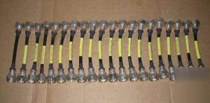 Lot of 20 7/16 m-m telegartner rf microwave 8