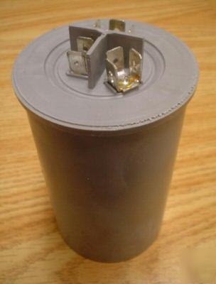 New 1 round 370V 4/45UF ac motor run capacitor 