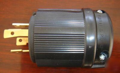 New - nema L14-30 twist-lock 4-prong 220/110 plug 