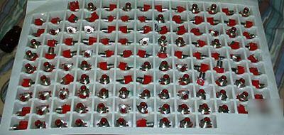 Smk rca jack pin jack red r/a shielded pcb mount 200PCS