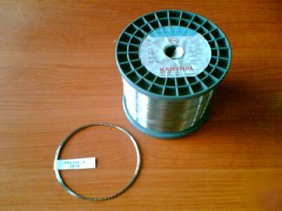 28 ga, 30 ft, aluchrome resistance wire, kanthal a