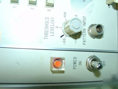 Anritsu MZ67A2 mainframe with extras working pull