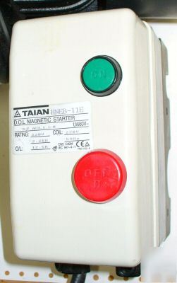Delta 3HP 200/220 volt 3450 rpm w/ magnetic starter