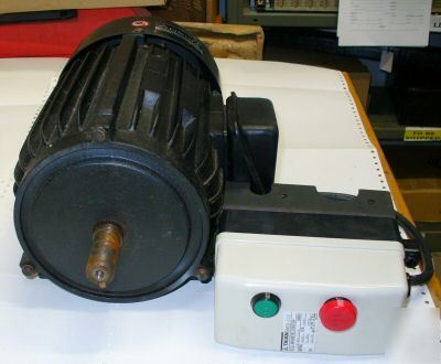 Delta 3HP 200/220 volt 3450 rpm w/ magnetic starter