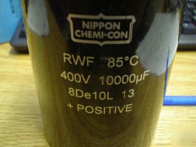 New 1PC. ucc 400V 10,000UF computer grade capacitor 