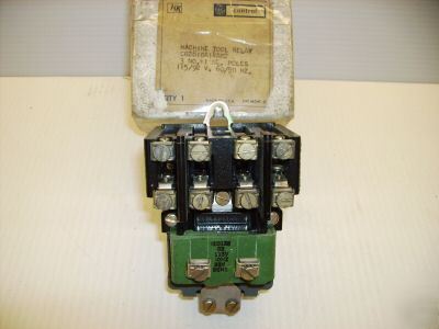 New ge machine tool relay CR2810A14AK2 115 vt 3-no 1-nc 