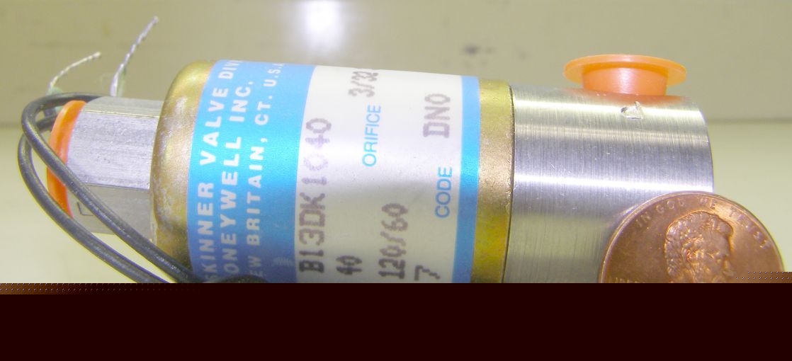 New skinner/honeywell valve no. B13K1040... 