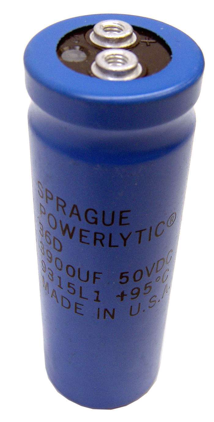 New sprague powerlytic capacitor 36D 3900UF 50VDC