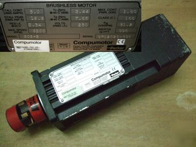 Parker compumotor brushless motor 605-b APEX605-10-25