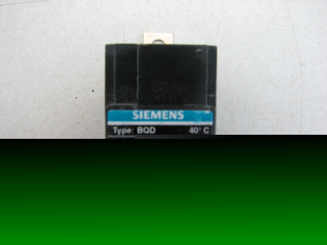 Siemens 20 amp circuit breaker 1 pole unit