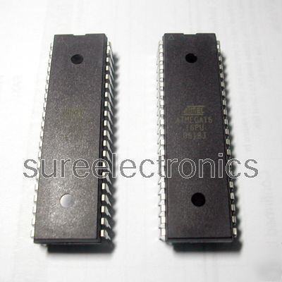  2X atmel ATMEGA16-16PU avr 8-bit microcontroller chip