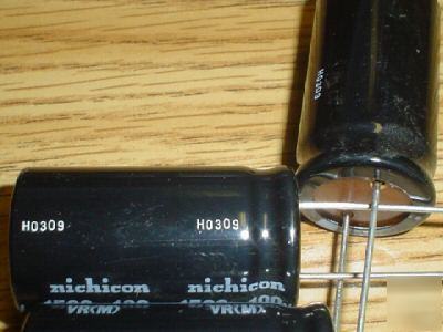 New 5 50V 10,000UF nichicon radial capacitors 