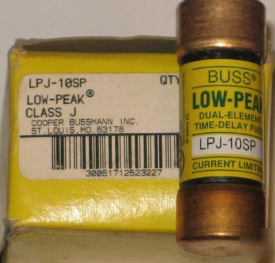 New bussmann lpj-10SP 10A 600V class j fuse free ship