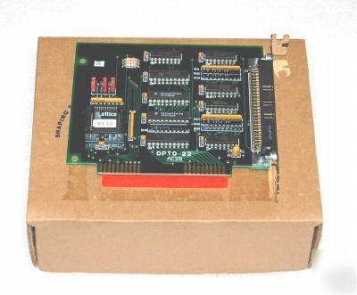Opto 22 card isa bus to pamux bus pc adapter card