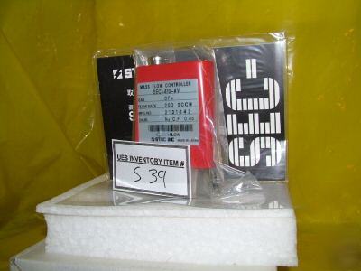 Stec sec-410-av mfc mass flow controller CF4 200 sccm
