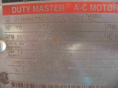 Tri-clover cl sanitary centrifugal pump 2Â½X2, 15HP xprf