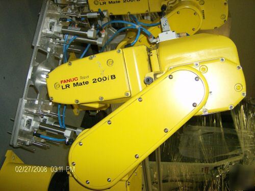 Fanuc lr mate 200IB robot and r-J3IB mate controller