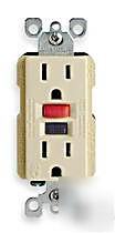 20A gfci duplex receptacle, leviton 6899-i, n.i.b. 