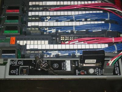 Allen bradley 8 slot i/o chassis 1771-A2B + plc-2/17 