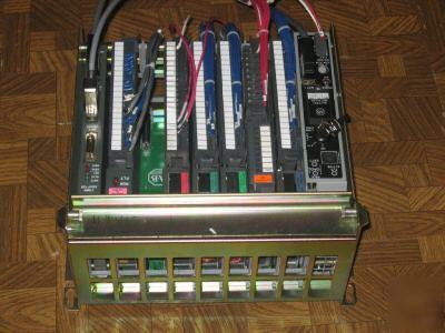 Allen bradley 8 slot i/o chassis 1771-A2B + plc-2/17 