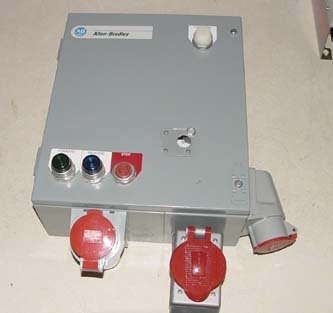 Allen bradley reversing motor starter & box