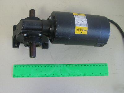 Baldor dc industrial motor with geardrive