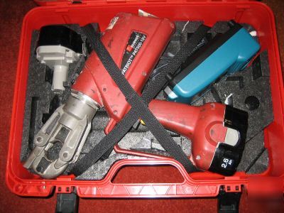 Burndy patriot PAT600 18V _ 6-ton hydraulic crimper kit