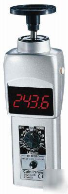 Cole parmer led digital tachometer