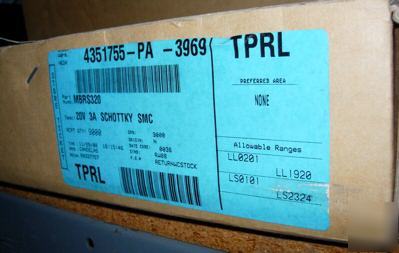 New MBRS320 schottky rectifier t/r 9000PCS wow volume