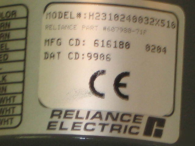 New allen bradley 1329R inverter duty motor encoder rel