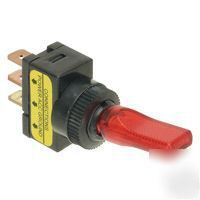 New pcb paddle toggle switch led amber YELLOW12V 