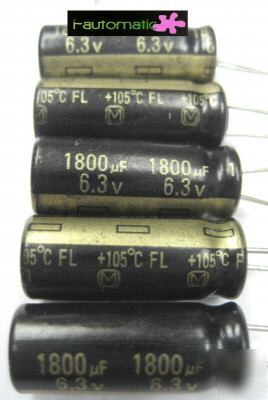 Panasonic [m]fl 6.3V 1800UF motherboard capacitor 10PCS