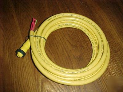 Rex multiconductor cord w/ 5POLE connector.16AWG. sto