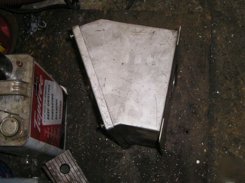 Slope top pushbutton station box. nema type 8 hole 4X2