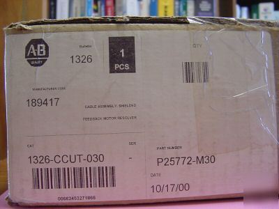 Allen bradley 1326-ccut-030 feedback cable 1326CCUT030