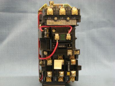 Allen-bradley across-the-line ac starter 509-aoa