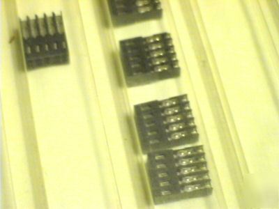 Amp ampmodu 10 pin connector 102448-3 lot of 21