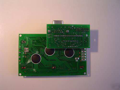 Basic stamp serial/parallel 4X20 lcd w/ blue backlight