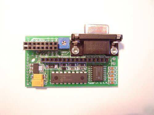 Basic stamp serial/parallel 4X20 lcd w/ blue backlight