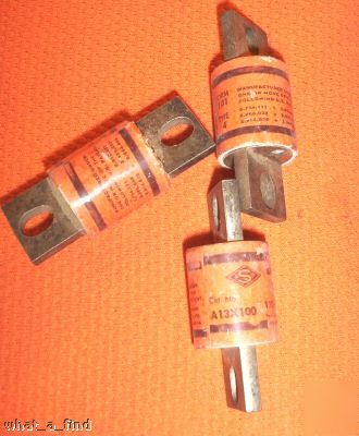 New shawmut A13X300-4 semiconductor fuse A13X 300 nnb