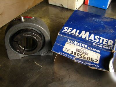 Sealmaster gold line 1 3/8 shaft pillow block skwezloc