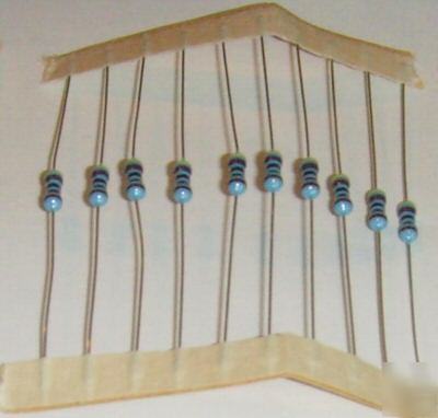 100R 1% 0.25W metal film resistor (10@20P / 60@99P)