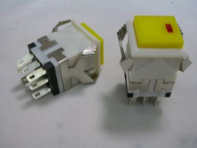 8,push button 3V-6V led dpdt off/on n/o switch,YLKD2