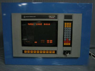 Allen bradley plant floor terminal 1784-T30A 12 in. b