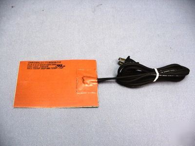 Chromalox silicone laminated heater â€“ 4â€ x 6â€ - 392Â° 