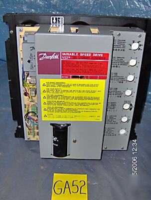 Danfoss variable speed drive 1.5 hp 230 volt vlt 