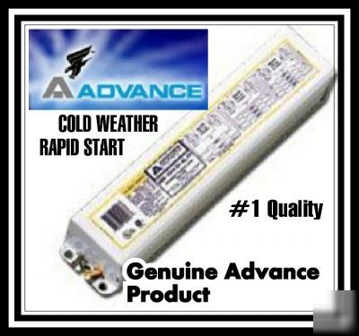 Exterior electric sign ballast high output fluorescent